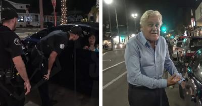 Jay Leno udario Teslom policijski auto, i to dvaput